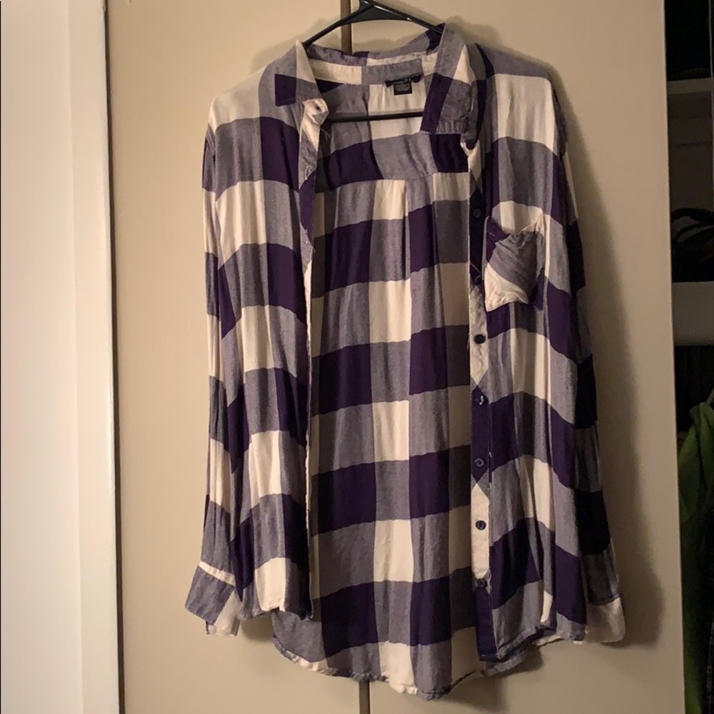 Blue flannel